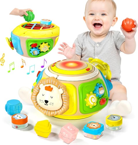Activity cube drum - activity,