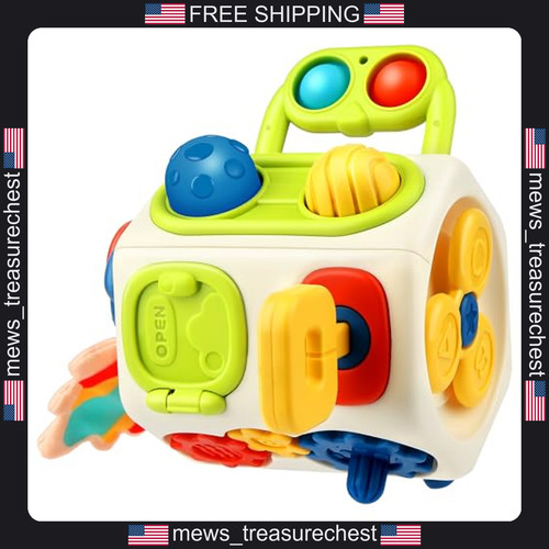 Sensory activity cube for kids - cube,