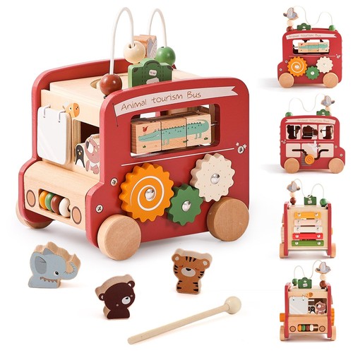 Wooden activity cubes - cubes, for