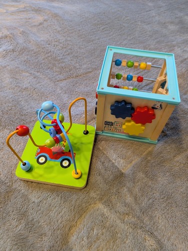 Wooden activity cube walgreens - cube,