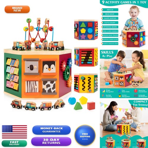 Woodmam large activity cube - woodmam,