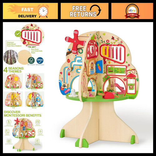 Montessori wooden tree - montessori,