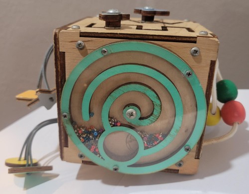 Brain wooden montessori - wooden,