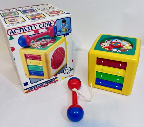 Vintage battat activity cube - battat,